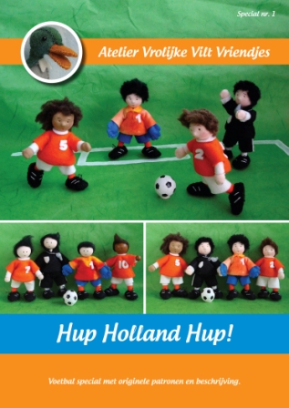 Hup Holland Hup!!!! voetbalmagazine patroonblad