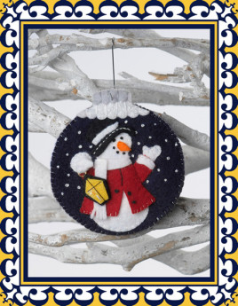 Kerstbal Sneeuwman pakket - Klik op de afbeelding om het venster te sluiten