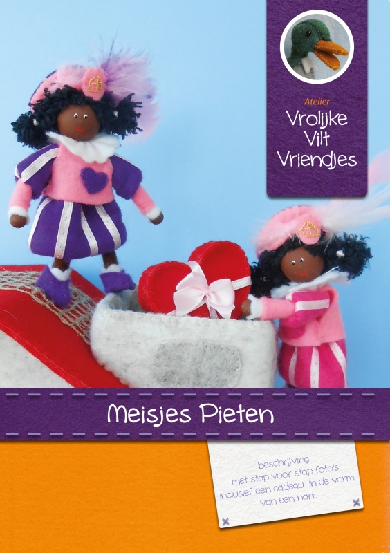 Meisjes Pieten patroonblad - Klik op de afbeelding om het venster te sluiten
