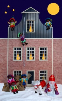 Sinterklaas, pietjes en paard patroonboek - Klik op de afbeelding om het venster te sluiten