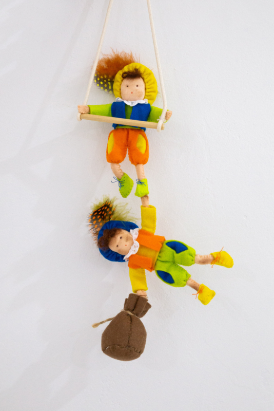 Trapeze Pietjes geel/groen pakket